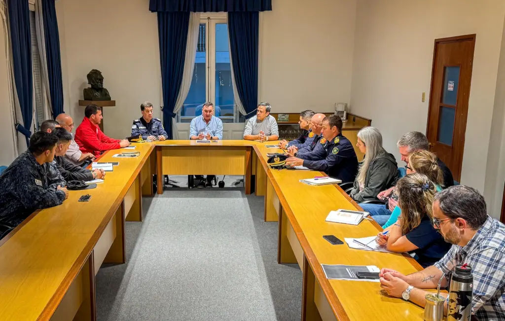 Comité de Emergencias del Gobierno de Salto. / Foto: Gobierno de Salto