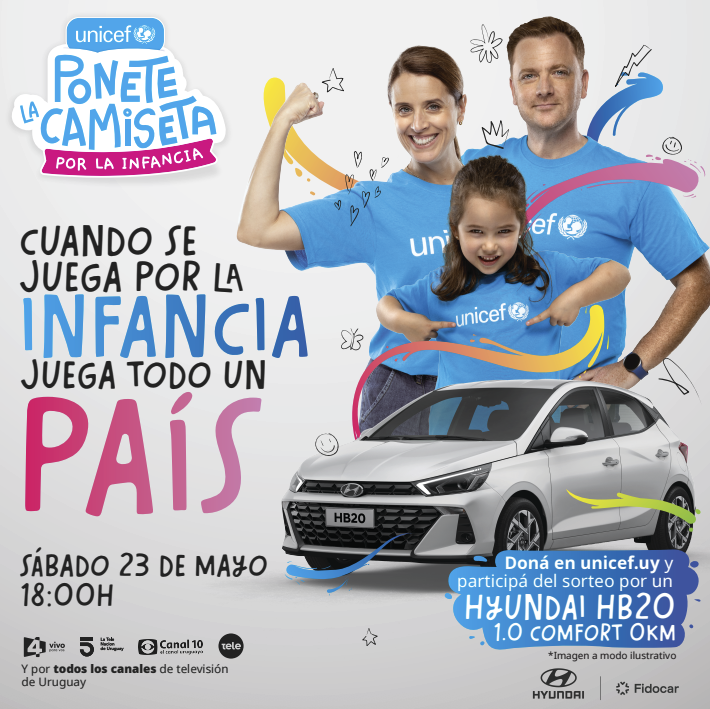 PONETE LA CAMISETA! UNICEF