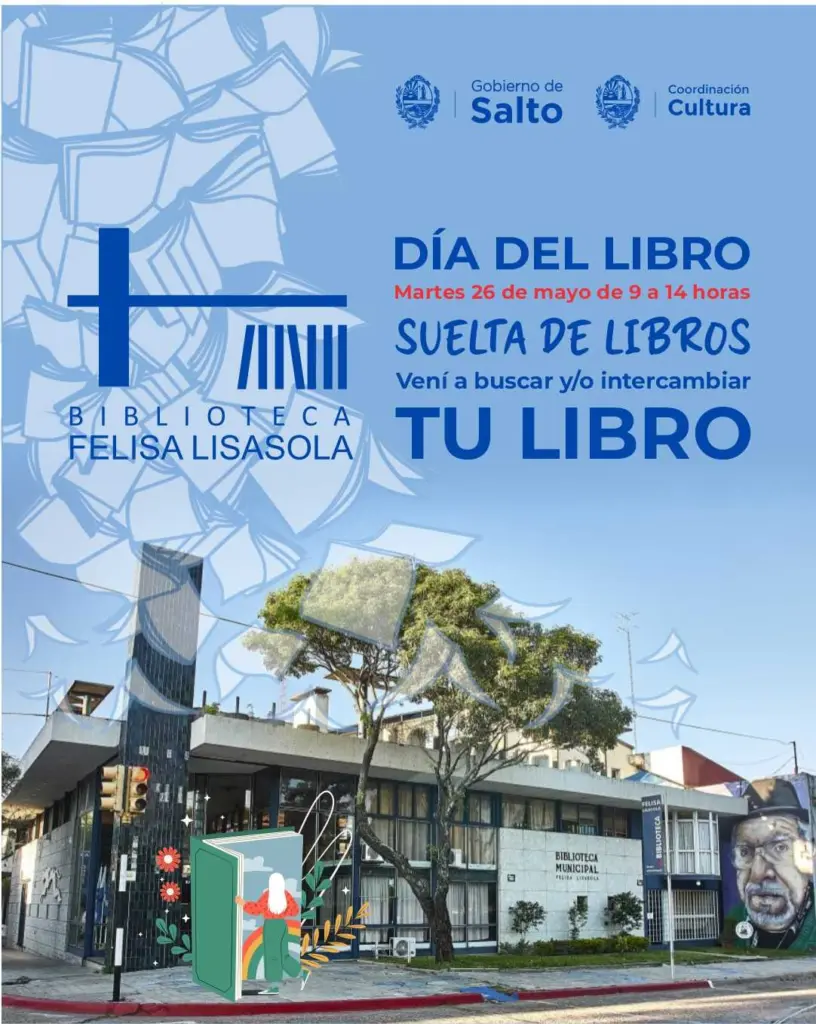 Biblioteca Felisa Lisasola realizará una Suelta de Libros
