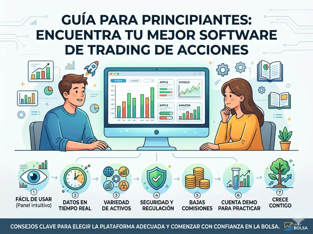Una guía para principiantes para encontrar los mejores programas de negociación de acciones