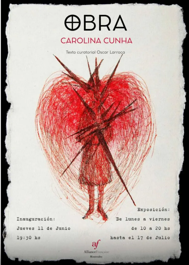 Carolina Cunha presenta “OBRA” en Montevideo