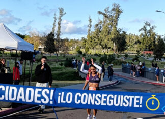 Florencia Arregín fue segunda en los 10K de Paysandú