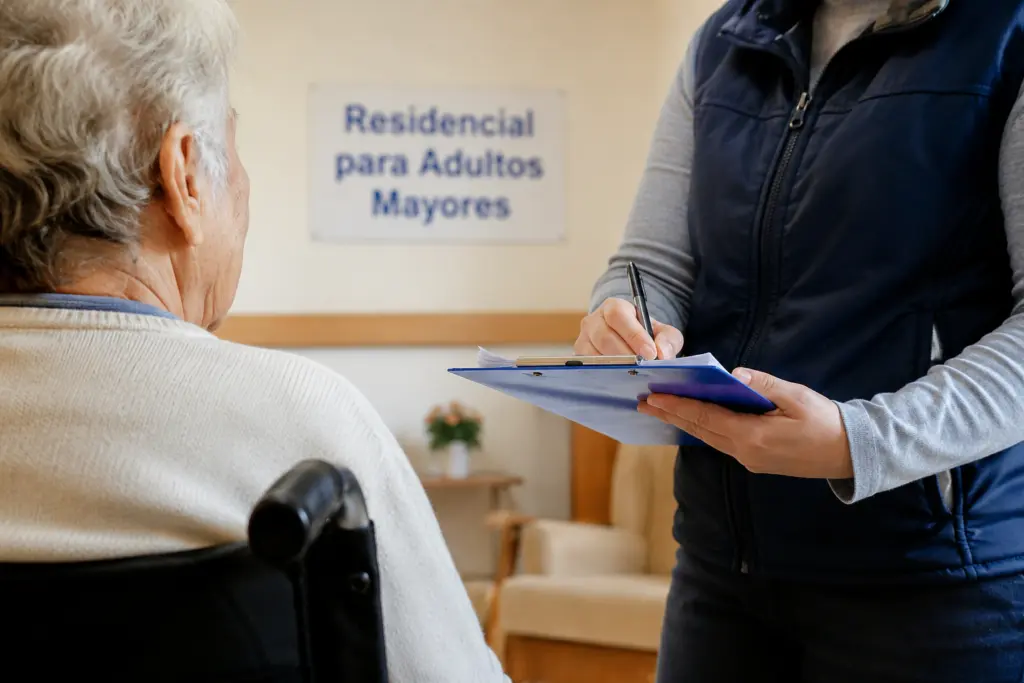 ¿Quién controla los residenciales de adultos mayores?