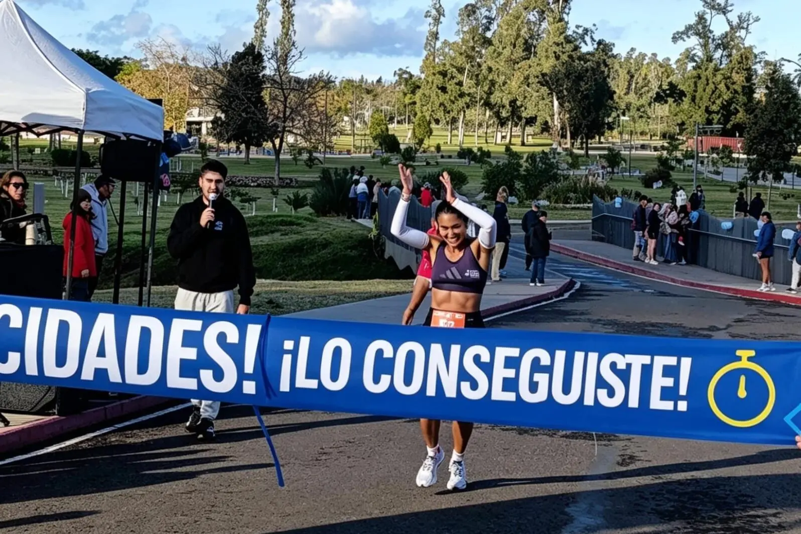 Florencia Arregín fue segunda en los 10K de Paysandú