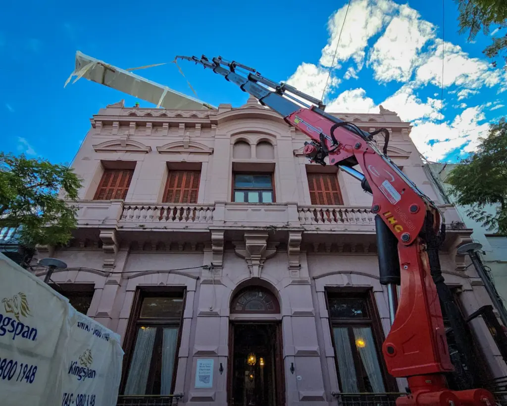 Avanzan las obras de recuperación del Museo Gallino