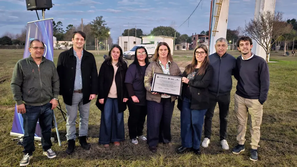 Nueva iluminación en Plaza Tierra de Campeones