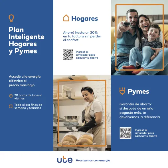 UTE / Plan inteligente para Pymes y Hogares / Junio 2026