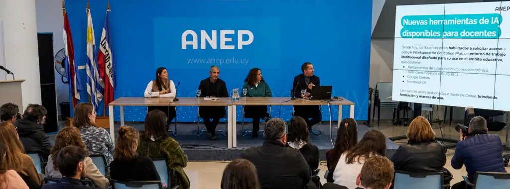 Ceibal y ANEP suman IA segura para docentes