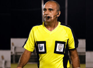 Rodolfo Rivero para Ferro-Río Negro y Gonzalo De León le arbitra a Gladiador