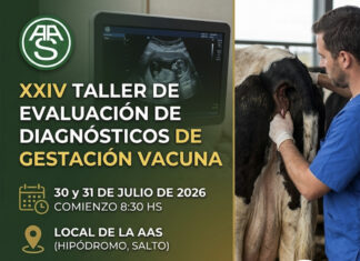 Salto será sede del Taller de Evaluación de Diagnósticos de Gestación Vacuna en el marco de los 125 años de la Agropecuaria Salto será sede del Taller de Gestación Vacuna de la AAS