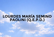 LOURDES MARÍA SEMINO PAOLINI (Q.E.P.D.)