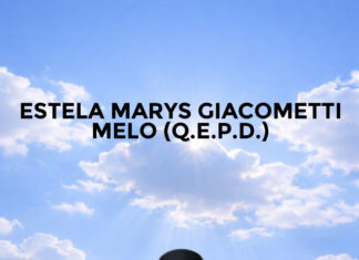 ESTELA MARYS GIACOMETTI MELO (Q.E.P.D.)