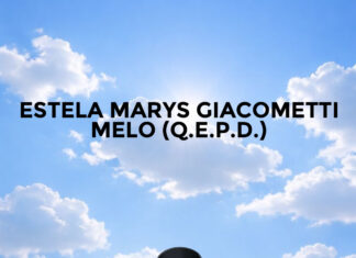 ESTELA MARYS GIACOMETTI MELO (Q.E.P.D.)