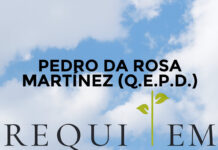 PEDRO DA ROSA MARTÍNEZ (Q.E.P.D.)