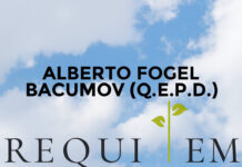 ALBERTO FOGEL BACUMOV (Q.E.P.D.)