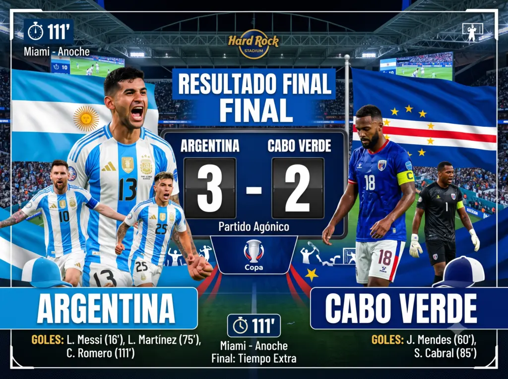Argentina sufrió ante Cabo Verde: El drama táctico de Scaloni