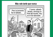 Más vale tarde que nunca