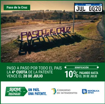 SUCIVE Cuota 4 de 6 - Julio 2026 - Hasta el 20/7